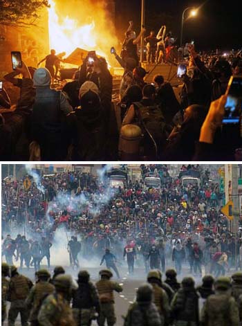 seattle and quito riots